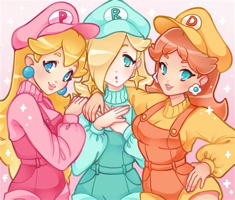 peach and daisy fan art|peach and daisy fan.